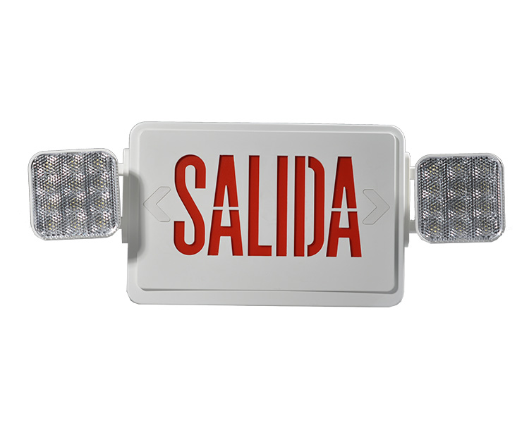 JLEC2RW-SA LED RED LED COMBO EMERGENCENCE SALIDA