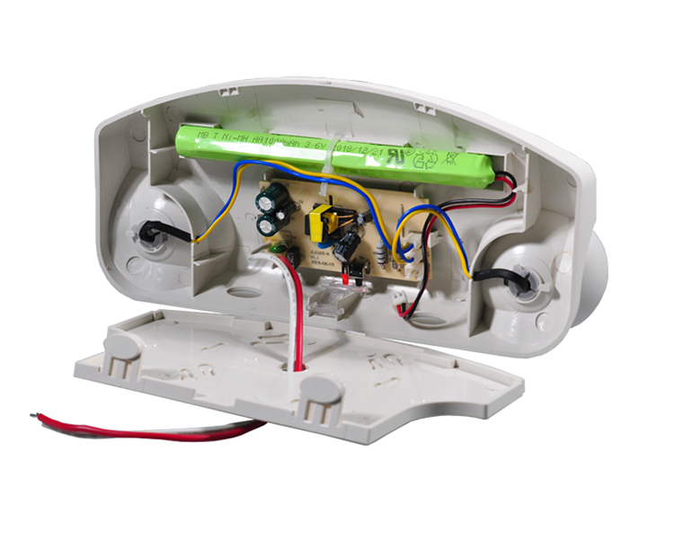 JLEU15-UL 94V-0 رتبه بندی شعله LED چراغ اضطراری
