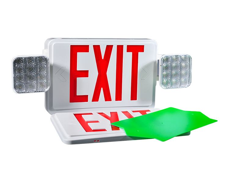 JLEC2BCW-BI-COLOR LED SIGN EXIT EXIT EXIT COMBO با سرهای LED