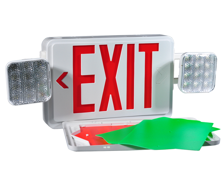 JLEC2BCW-BI-COLOR LED SIGN EXIT EXIT EXIT COMBO با سرهای LED