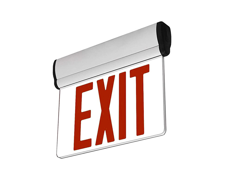 jelbex2rm-double چهره LED EXIT EXIT EXIT با کاغذ آینه