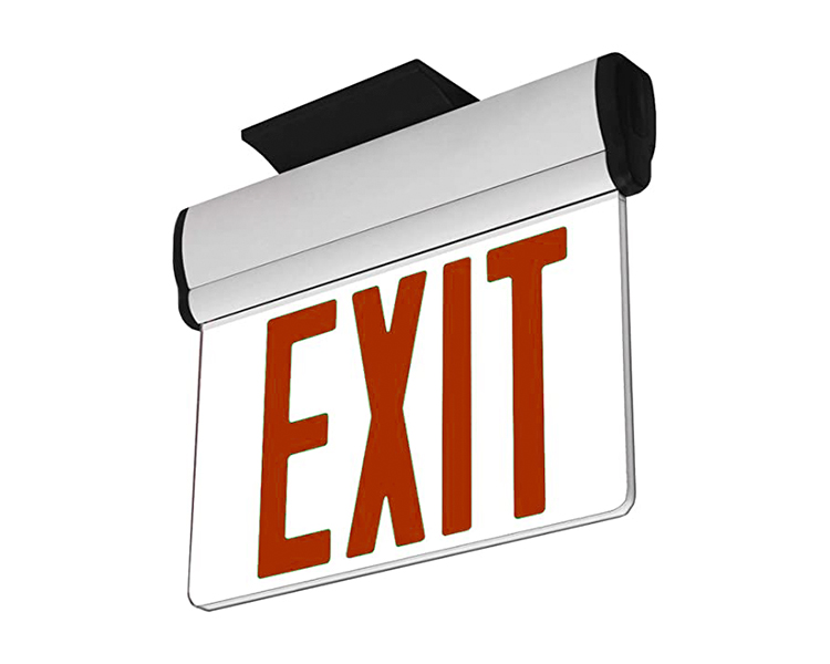 jelbex2rm-double چهره LED EXIT EXIT EXIT با کاغذ آینه
