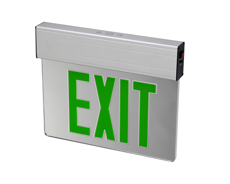 jelex1gm-stingle چهره 6 اینچ 12 LED SIGN EXPENCY EXIT EXPENCY با کاغذ پوشش نقره ای
