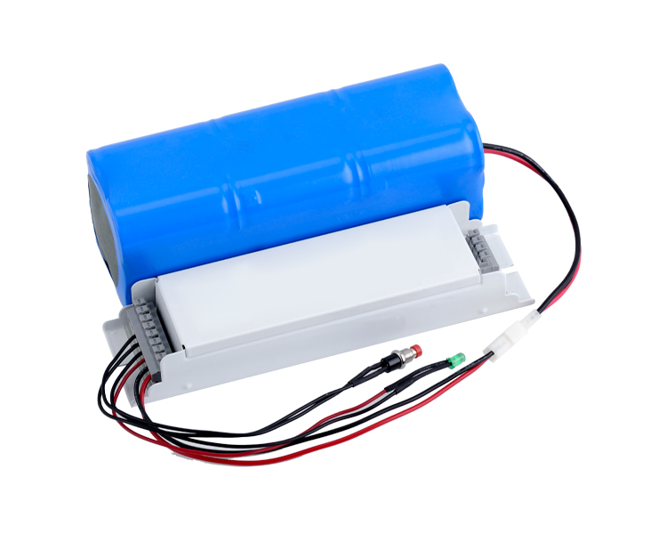 بسته باتری اضطراری LED با باتری خارجی